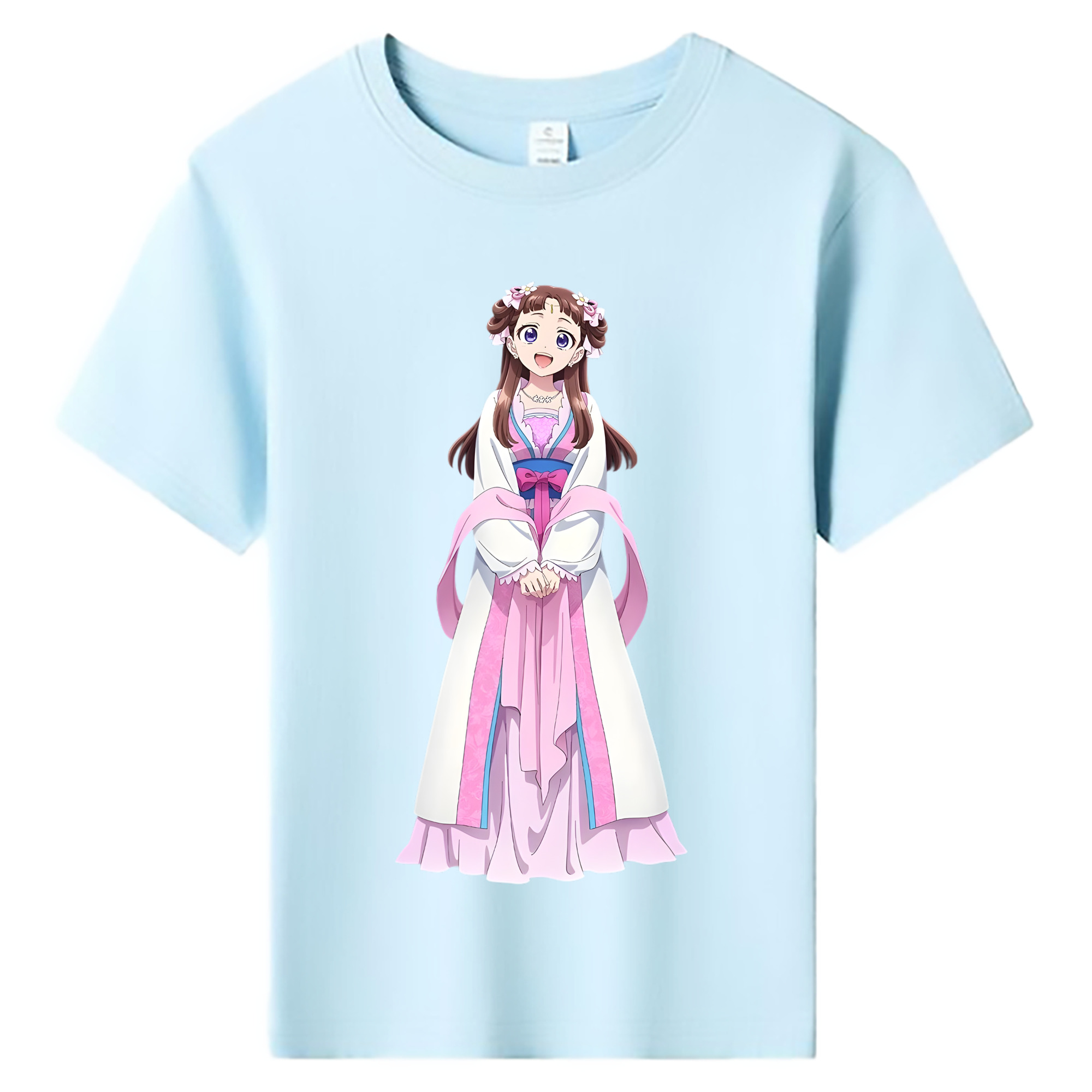 （画像用） 薬屋のひとりごと The Apothecary Diaries 綿100％キッズTシャツ（フロントプリント）